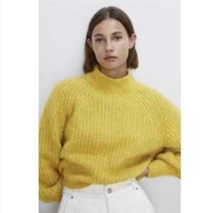 Zara sweater, yellow, size S